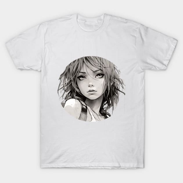 Manga Girl "Jessica" T-Shirt by Mister Tee